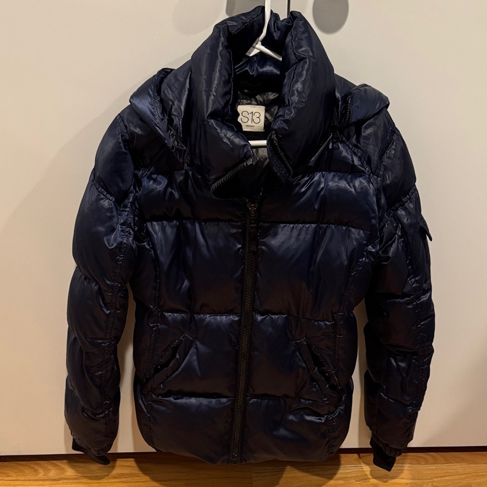 S13 Women's Navy Puffer Jacket